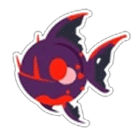 Dracula Fish Sticker  - Uncommon from Ocean Sticker Pack